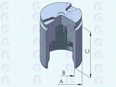Ert 151274-C Rear brake caliper piston 151274C