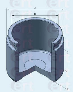 Ert 150800-C Front brake caliper piston 150800C