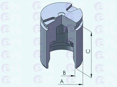 Ert 150926-C Rear brake caliper piston 150926C