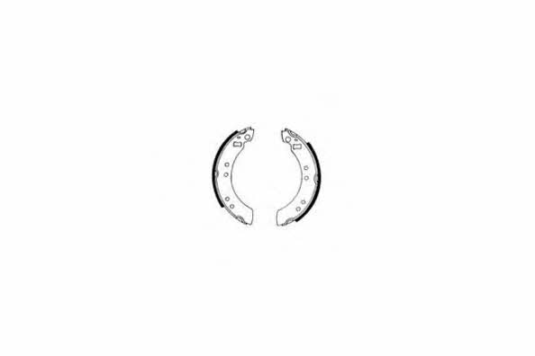 ETF 09-0169 Brake shoe set 090169