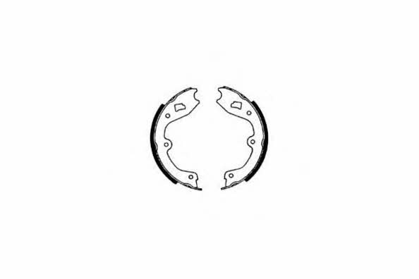 ETF 09-0210 Parking brake shoes 090210