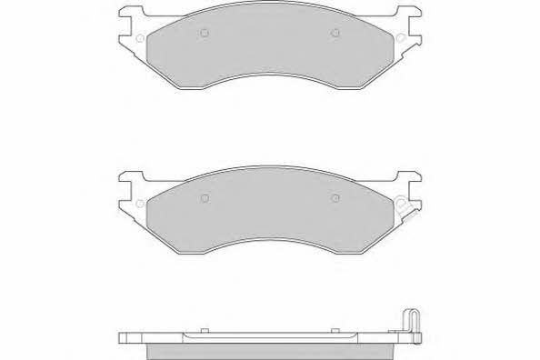 ETF 12-0917 Brake Pad Set, disc brake 120917