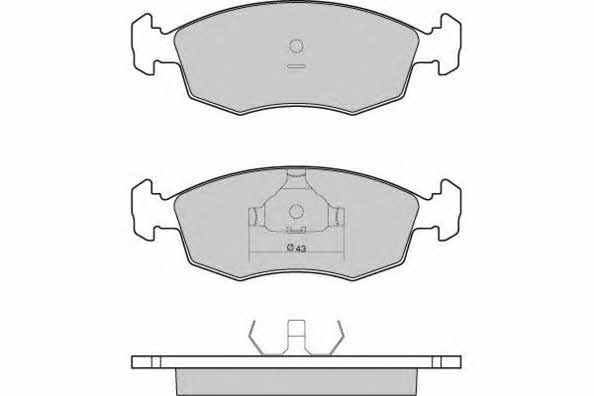 ETF 12-0950 Brake Pad Set, disc brake 120950