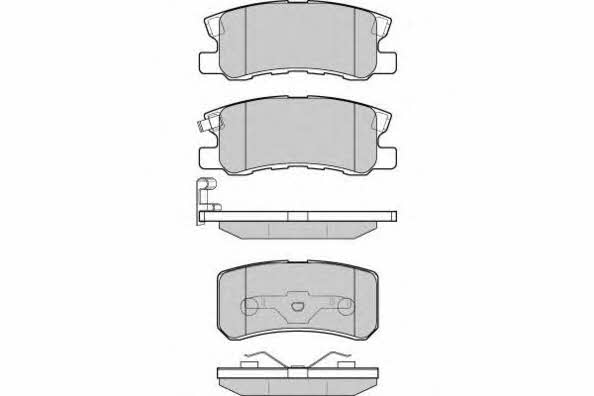 ETF 12-0965 Brake Pad Set, disc brake 120965