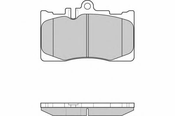 ETF 12-1021 Brake Pad Set, disc brake 121021