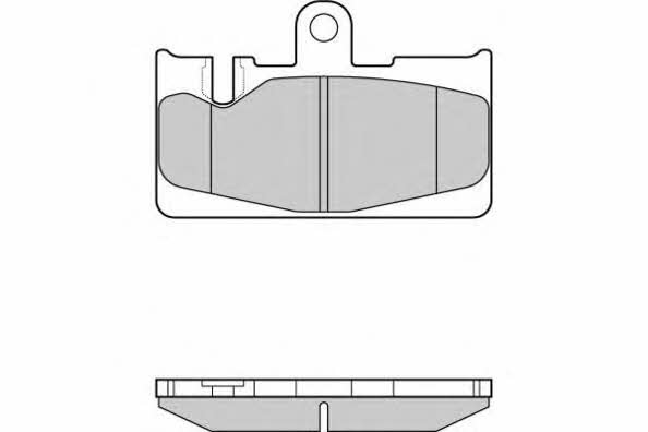 ETF 12-1022 Brake Pad Set, disc brake 121022