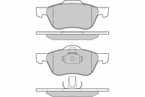 ETF 12-1048 Brake Pad Set, disc brake 121048