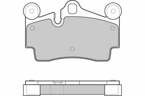 ETF 12-1097 Brake Pad Set, disc brake 121097