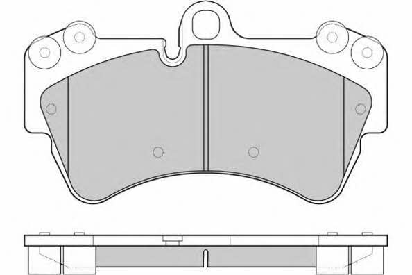 ETF 12-1099 Brake Pad Set, disc brake 121099