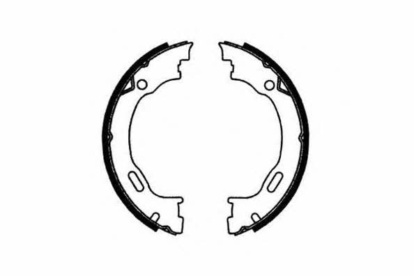 ETF 09-0627 Parking brake shoes 090627