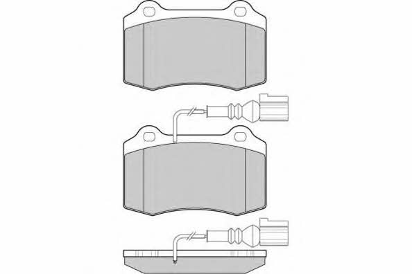 ETF 12-1161 Brake Pad Set, disc brake 121161