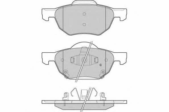 ETF 12-1185 Brake Pad Set, disc brake 121185