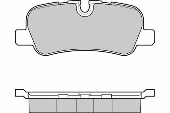 ETF 12-1207 Brake Pad Set, disc brake 121207