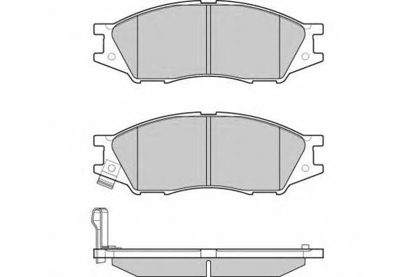 ETF 12-1208 Brake Pad Set, disc brake 121208