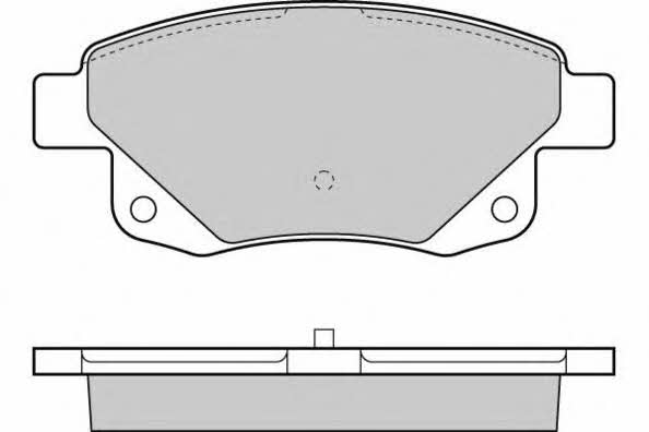 ETF 12-1275 Brake Pad Set, disc brake 121275