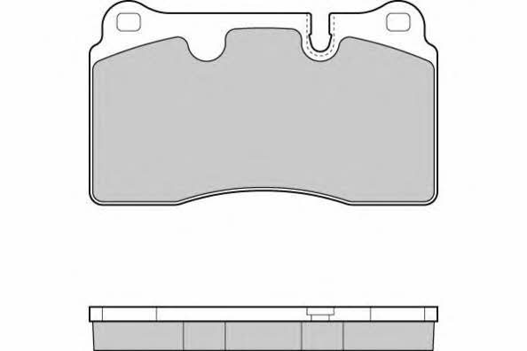 ETF 12-1288 Brake Pad Set, disc brake 121288