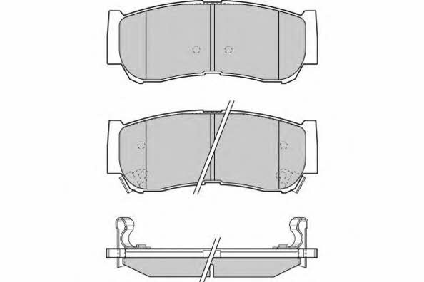 ETF 12-1314 Brake Pad Set, disc brake 121314