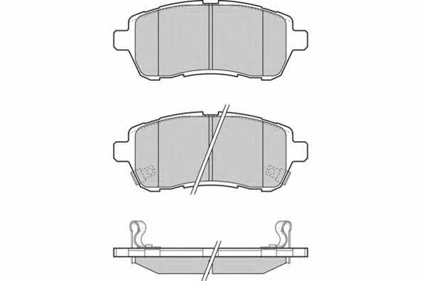 ETF 12-1316 Brake Pad Set, disc brake 121316