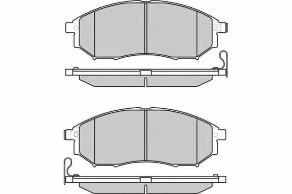 ETF 12-1350 Brake Pad Set, disc brake 121350