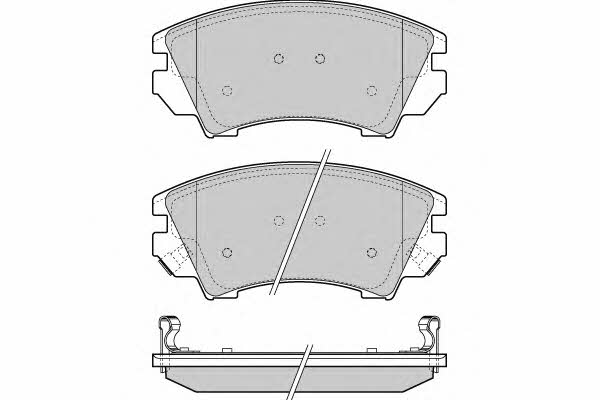 ETF 12-1377 Brake Pad Set, disc brake 121377
