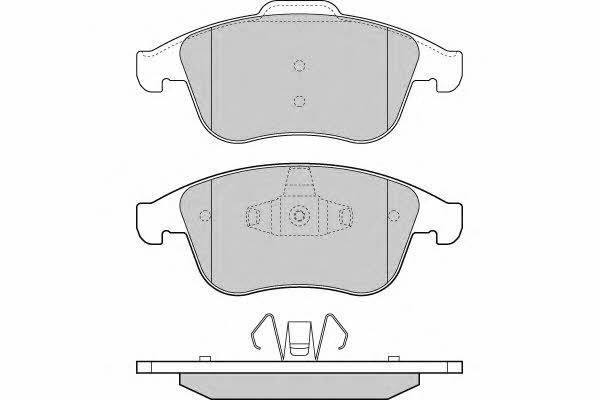 ETF 12-1383 Brake Pad Set, disc brake 121383