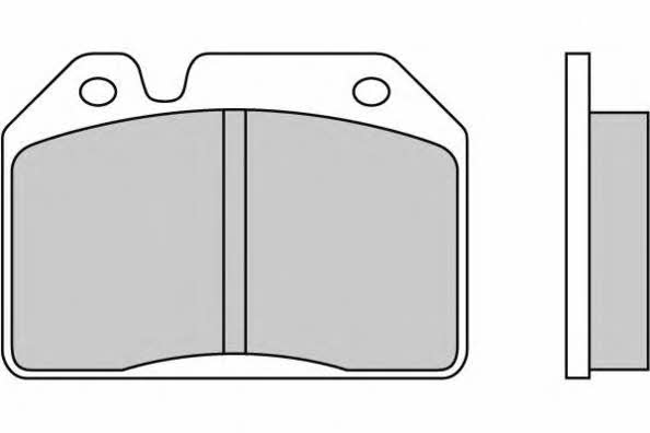 ETF 12-0027 Brake Pad Set, disc brake 120027