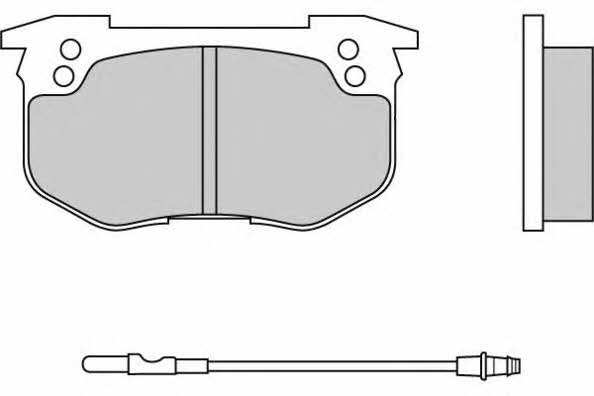 ETF 12-0160 Brake Pad Set, disc brake 120160