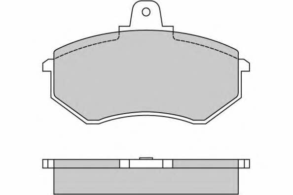 ETF 12-0186 Brake Pad Set, disc brake 120186