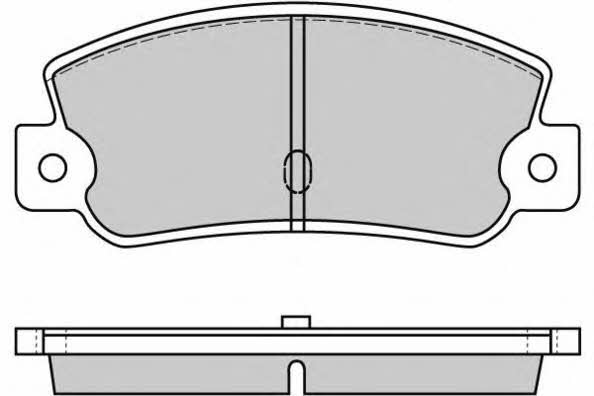 ETF 12-0212 Brake Pad Set, disc brake 120212