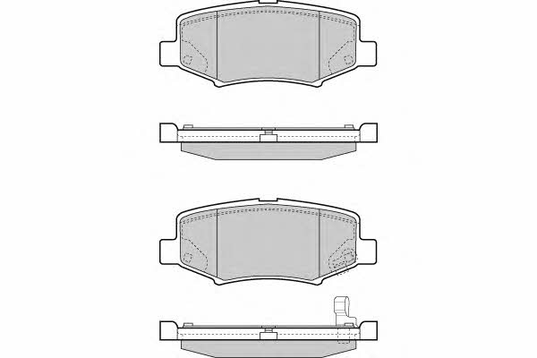 ETF 12-1398 Brake Pad Set, disc brake 121398