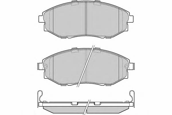 ETF 12-1399 Brake Pad Set, disc brake 121399