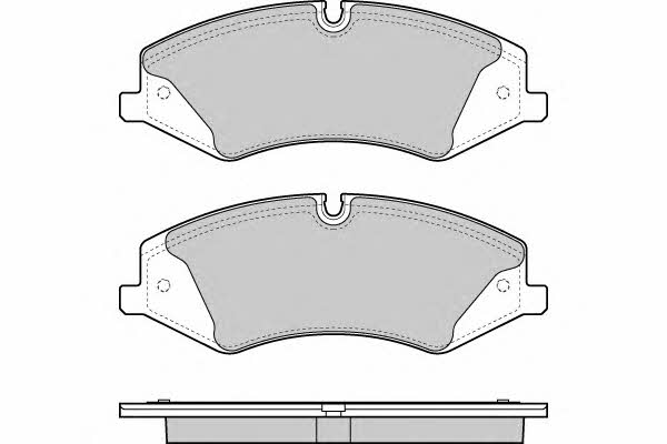 ETF 12-1415 Brake Pad Set, disc brake 121415