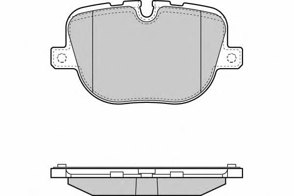 ETF 12-1416 Brake Pad Set, disc brake 121416