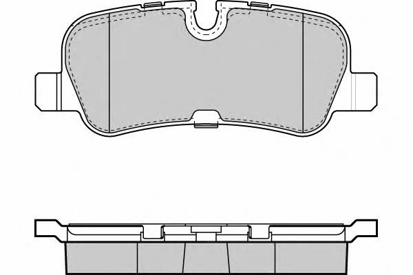 ETF 12-1417 Brake Pad Set, disc brake 121417
