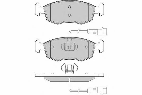 ETF 12-1433 Brake Pad Set, disc brake 121433