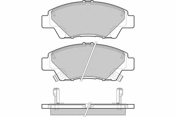 ETF 12-1446 Brake Pad Set, disc brake 121446