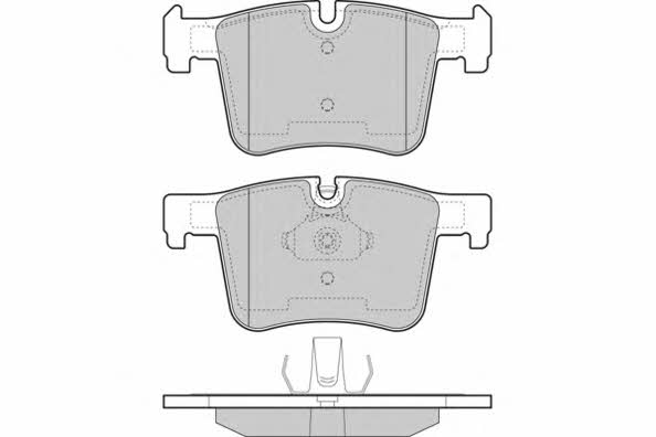 ETF 12-1453 Brake Pad Set, disc brake 121453