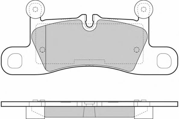 ETF 12-1459 Brake Pad Set, disc brake 121459