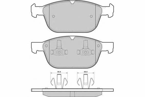 ETF 12-1475 Brake Pad Set, disc brake 121475