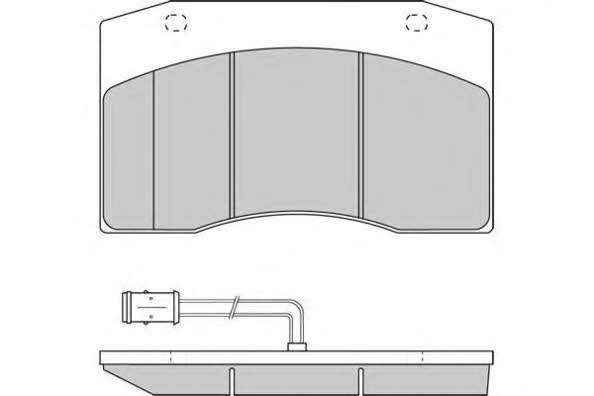 ETF 12-5312 Brake Pad Set, disc brake 125312