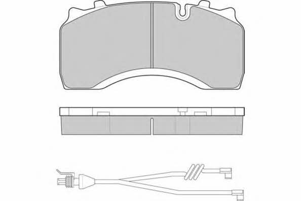 ETF 12-5313 Brake Pad Set, disc brake 125313