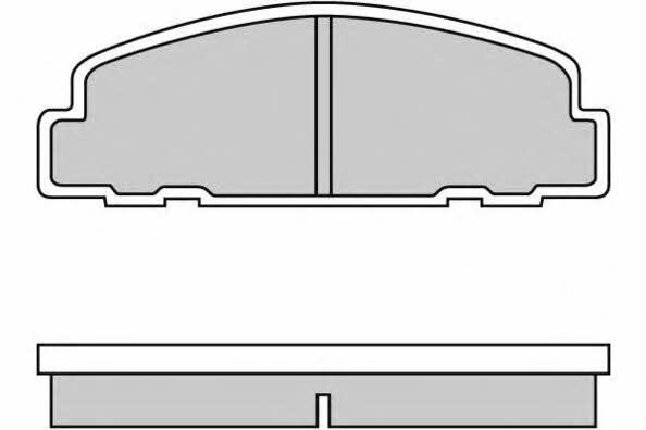 ETF 12-0329 Brake Pad Set, disc brake 120329