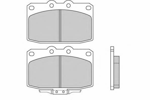 ETF 12-0369 Brake Pad Set, disc brake 120369