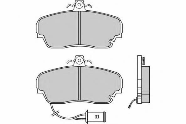 ETF 12-0394 Brake Pad Set, disc brake 120394