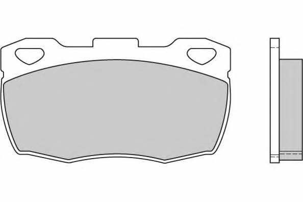 ETF 12-0401 Brake Pad Set, disc brake 120401
