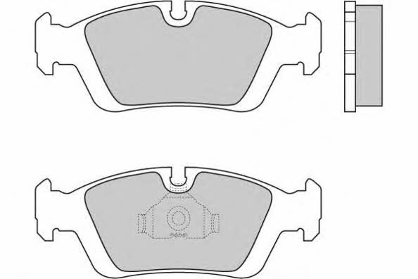 ETF 12-0432 Brake Pad Set, disc brake 120432