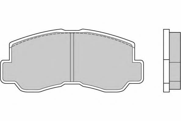 ETF 12-0508 Brake Pad Set, disc brake 120508