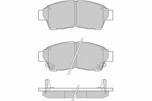 ETF 12-0526 Brake Pad Set, disc brake 120526