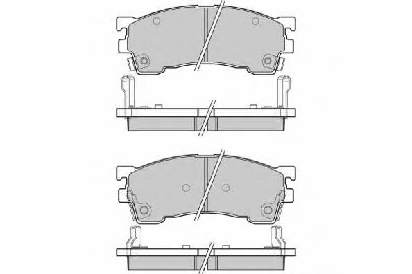 ETF 12-0622 Brake Pad Set, disc brake 120622