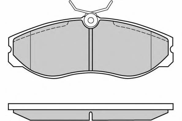 ETF 12-0624 Brake Pad Set, disc brake 120624